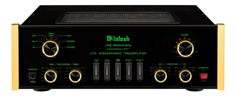 400 期《煮酒論英雄》：McIntosh C70 Gold LE & MC70 Gold LE