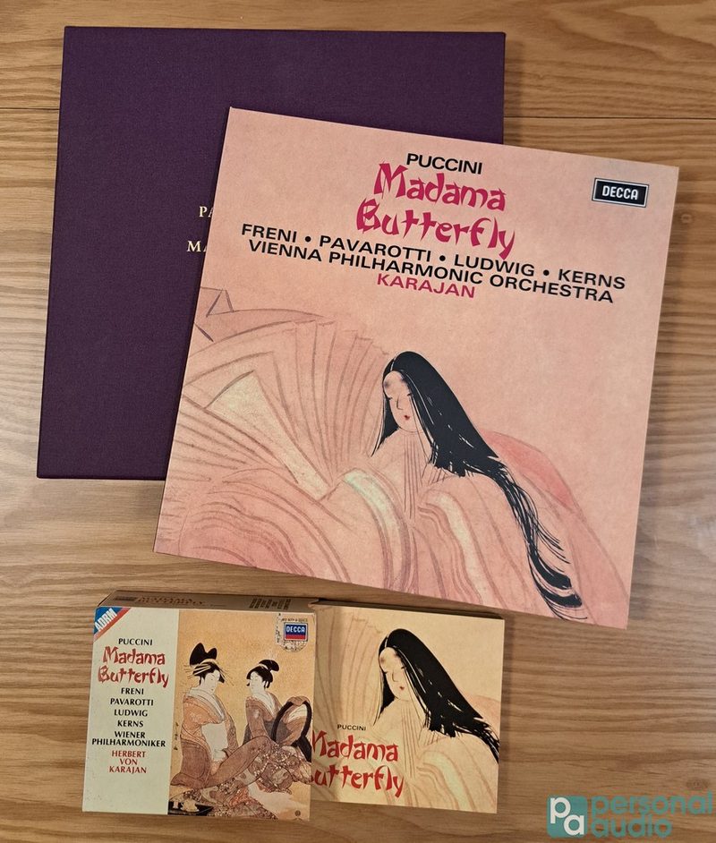 puccini madama butterfly Freni, Pavarotti, Ludwig, Kerns, Karajan & Wiener Philharmoniker